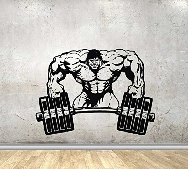 Халк со штангой