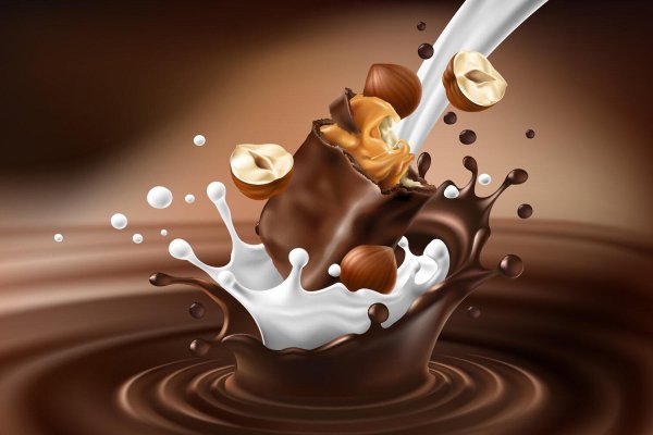 Реклама шоколада с молоком