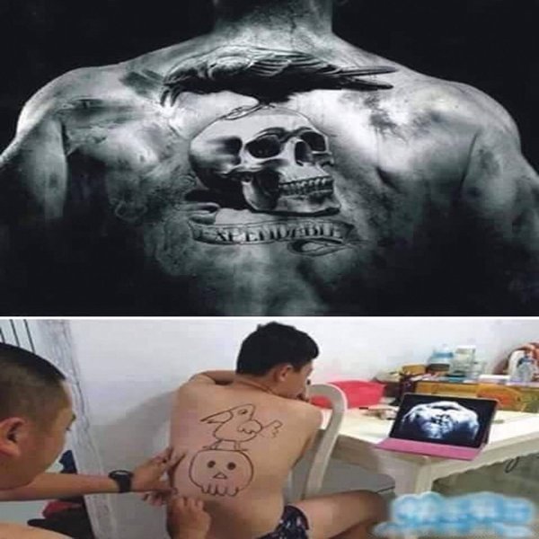 Последний день татуировщика прикол