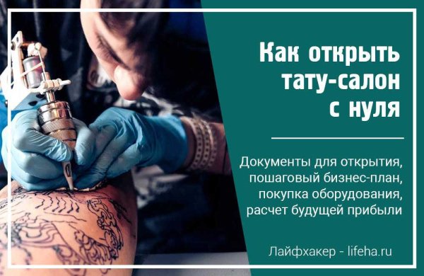Бизнес план тату студии