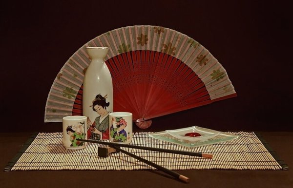 Натюрморт в японском стиле