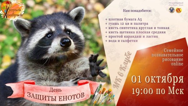 Международный день защиты енотов