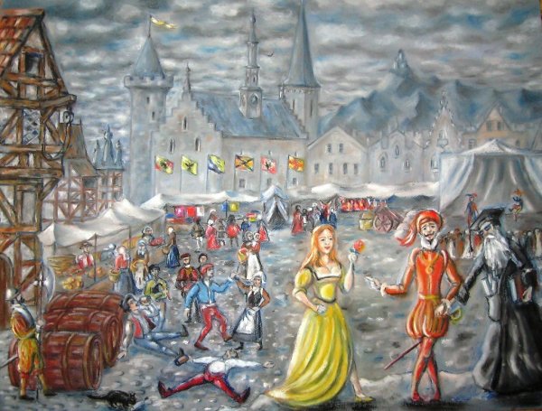 Средневековый рынок