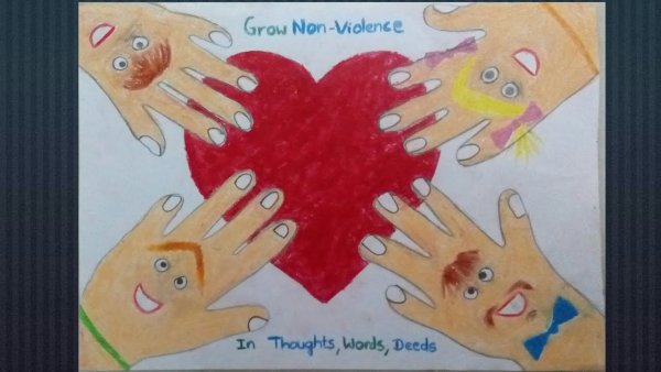 Poster non violenta in scoala POWERPOINT