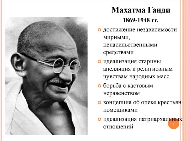 Махатма Ганди (1869-1948)