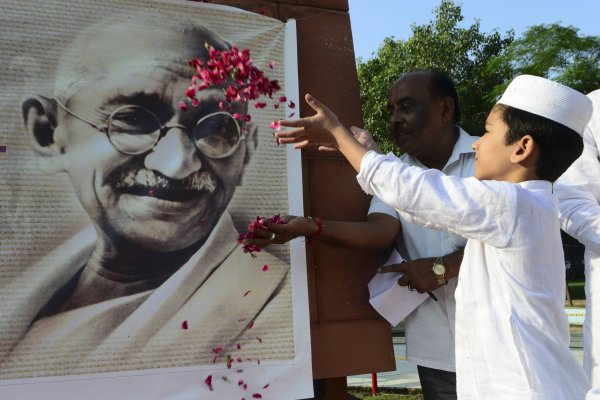 Махатма Ганди в Индии