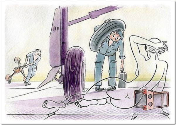 Авиационные карикатуры