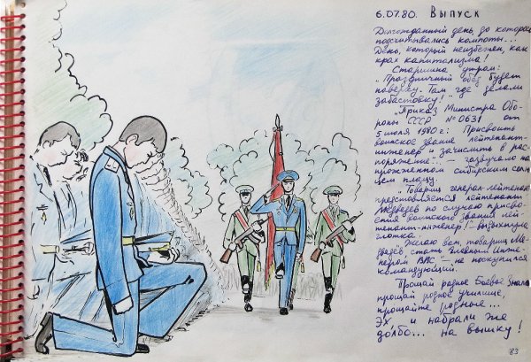 Карикатуры про курсантов