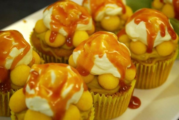 Карамель с заварным кремом