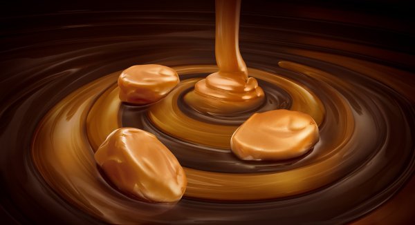 Тягучая карамель