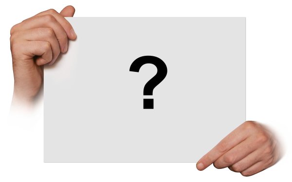 Лист с вопросом