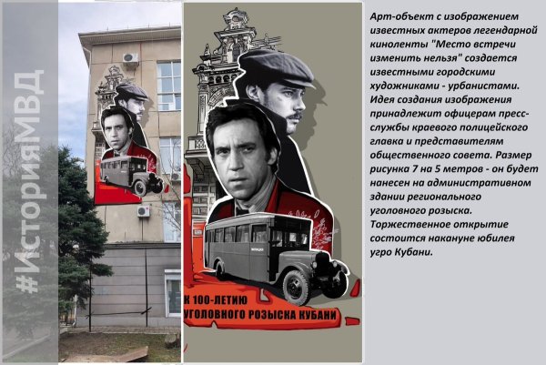 К 100 летию уголовного розыска Кубани