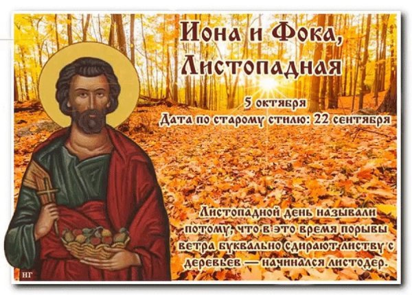 Иона и ФОКА Листопадная 5 октября