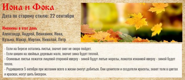 Иона и ФОКА Листопадная 5 октября