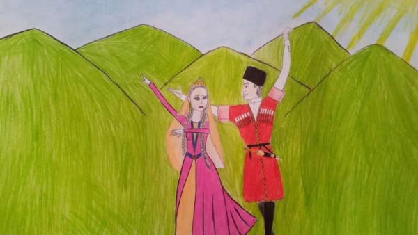 Дагестанские традиции рисунки