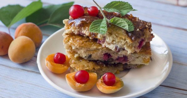 Овсяная запеканка