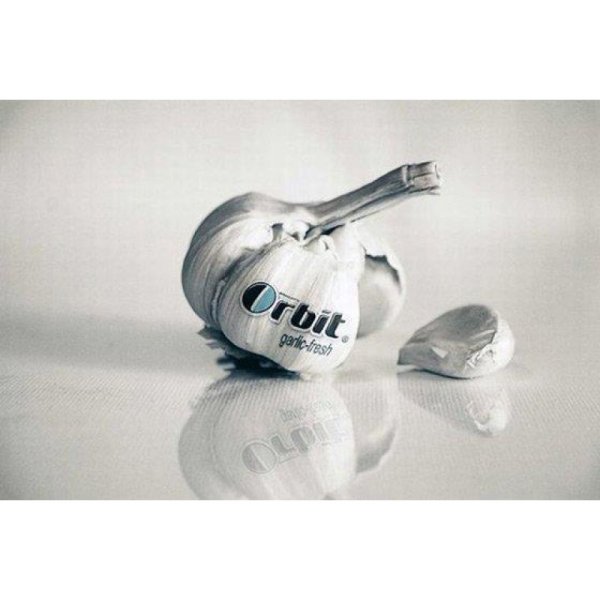 Демотиватор чеснок