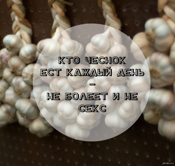 Чеснок юмор