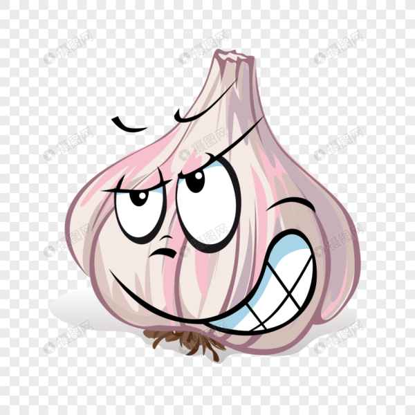 Смешной чеснок