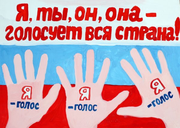 Выборы плакат