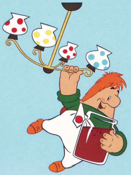 День висения на люстре с Карлсоном