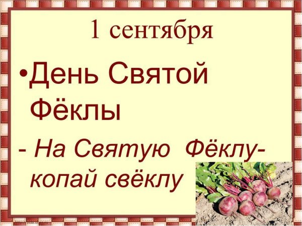 Фекла Свекольница