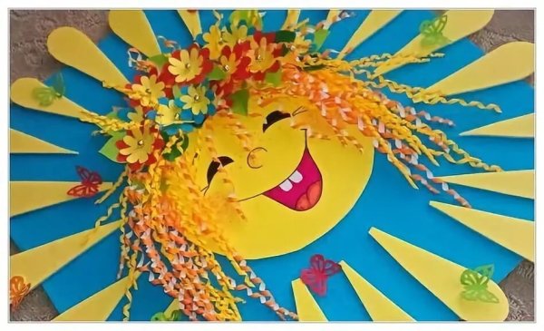 Коллективное панно лето