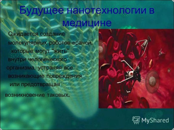 Презентация на тему нанотехнологии