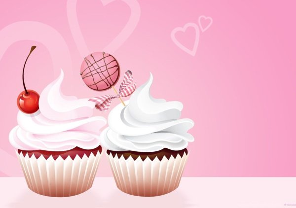 Фон тортики