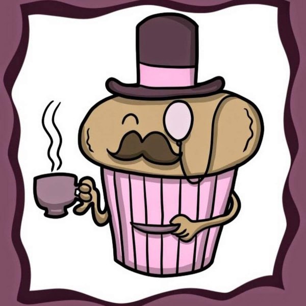 Смешной кексик