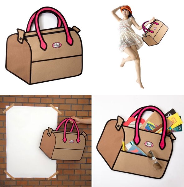 Реклама сумок коллаж