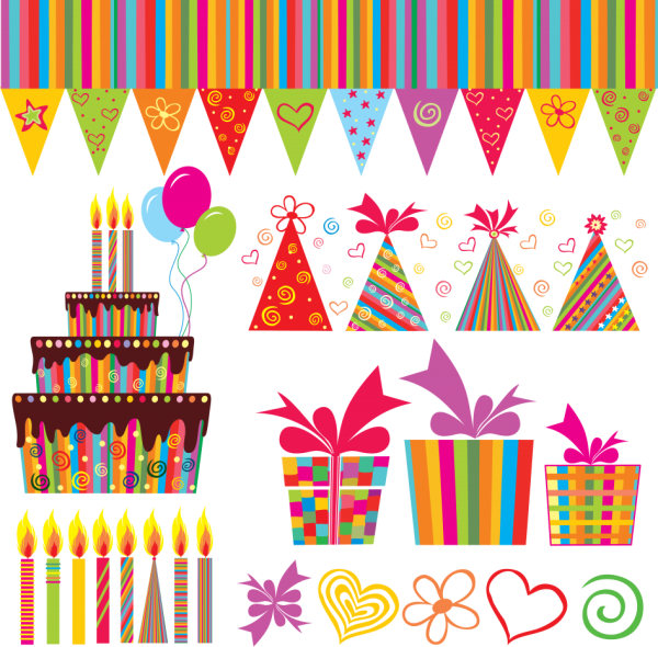 Атрибуты дня рождения