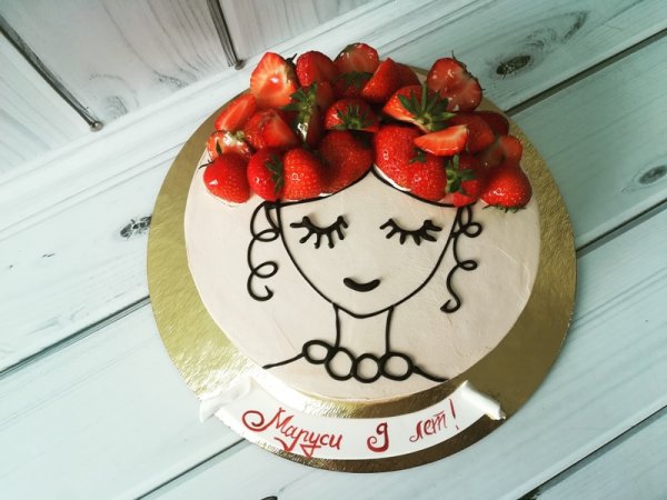 Торт рисунок