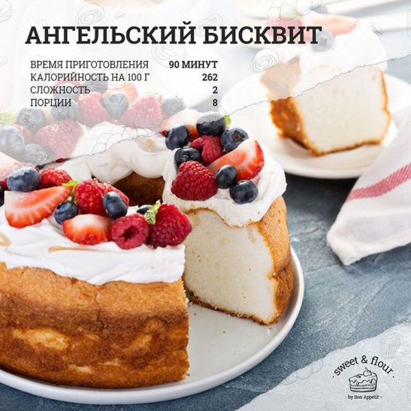 Ангельский бисквит