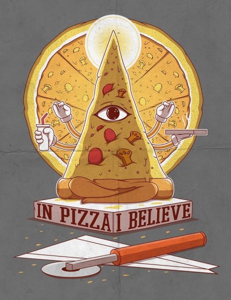 Пицца арт