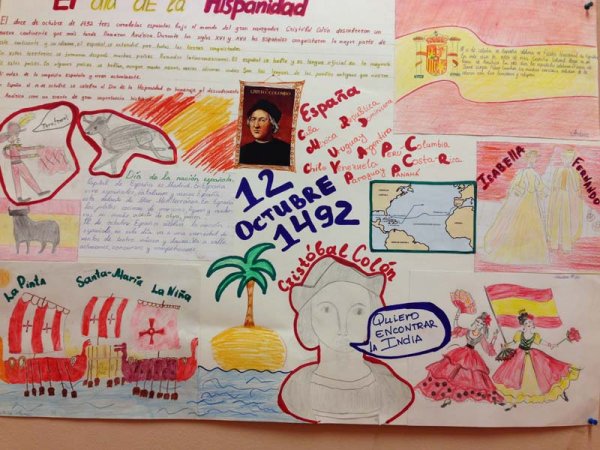 Плакат по испанскому языку