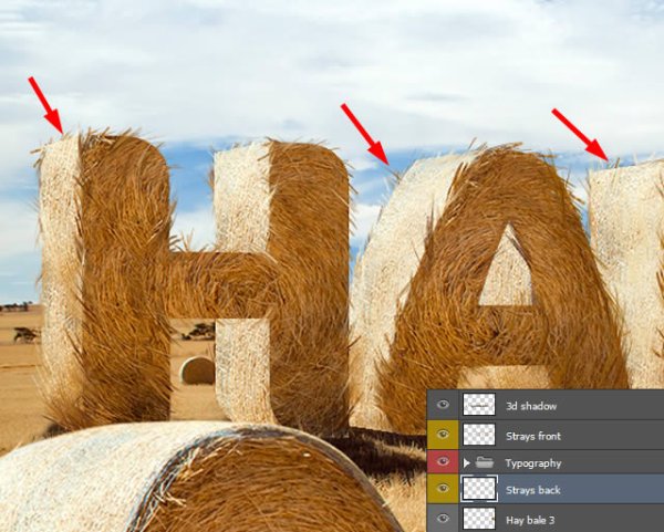 Лабиринт из тюков сена