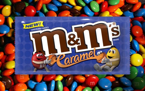 M&M'S Caramel с карамельным вкусом 80 гр.