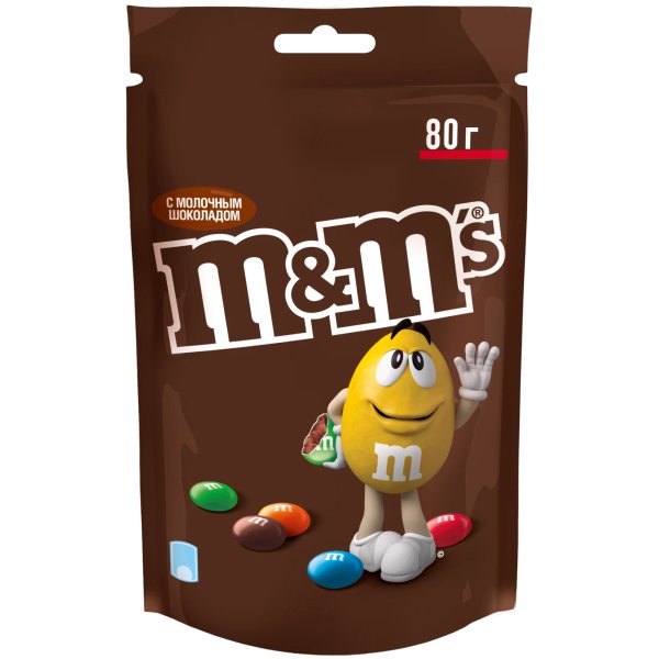 Драже m&m's шоколад 80 г