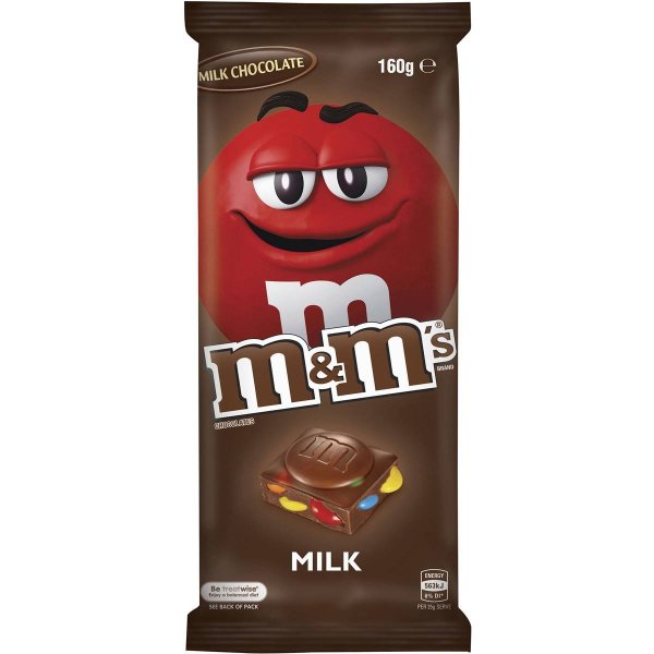 Шоколад m&m's молочный драже 125г