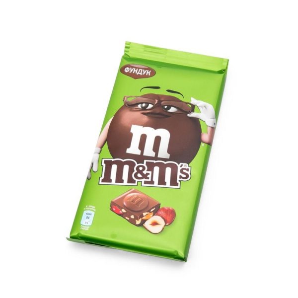 Шоколад m&m's фундук 122г
