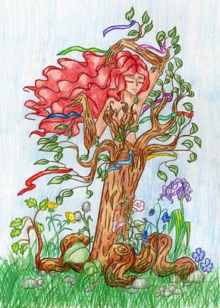 День уснувших деревья