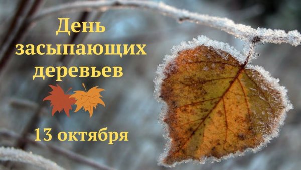 13 Октября день