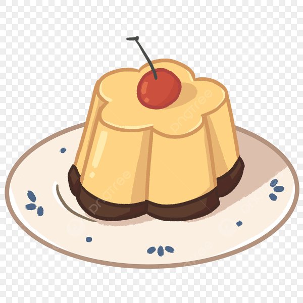 Пудинг мультяшный