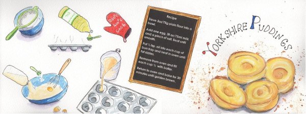 Yorkshire Pudding рисунок