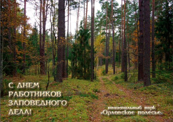 С праздником заповедного дела