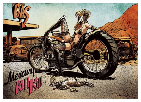 Дизельпанк байкеры