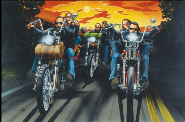 Байкеры Дэвид Манн