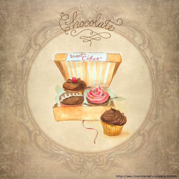 Постеры для кондитерской