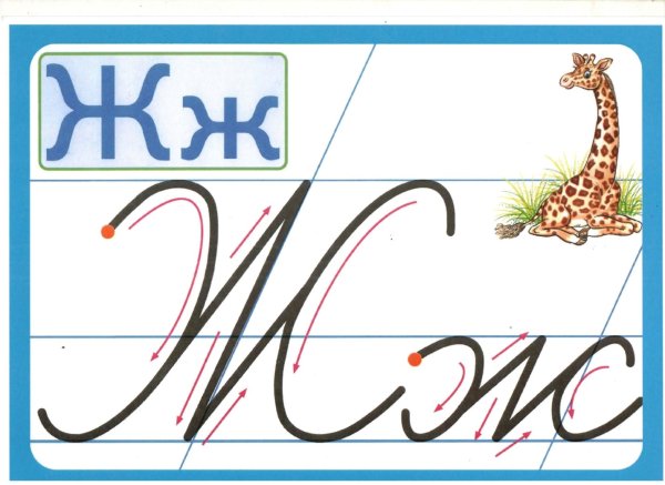 Написание букв